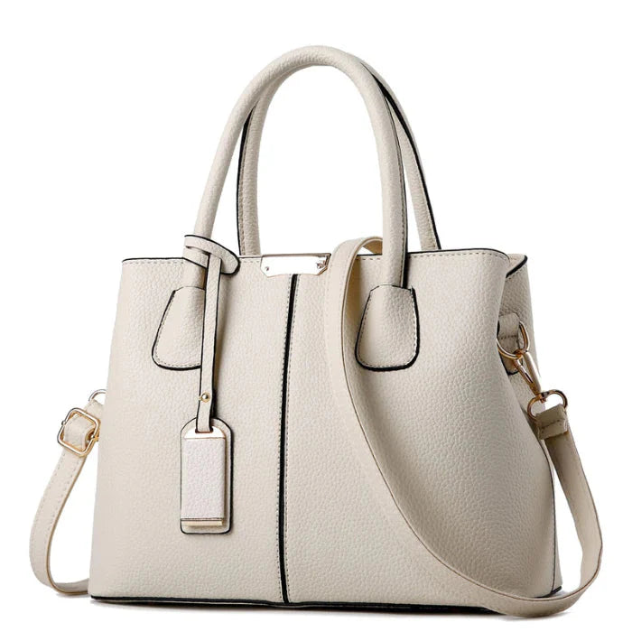 Bolso De Cuero Genuino Serenity