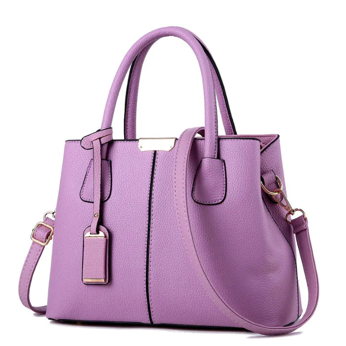 Bolso De Cuero Genuino Serenity