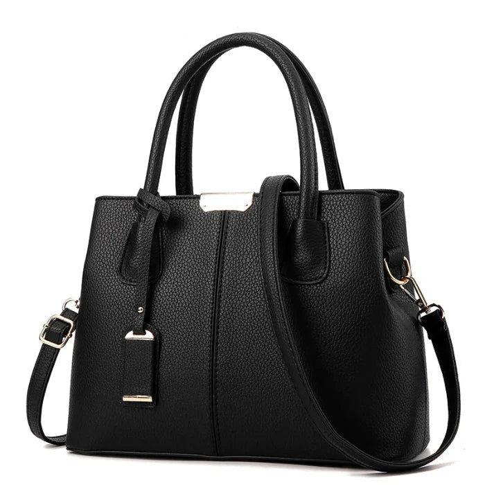 Bolso De Cuero Genuino Serenity